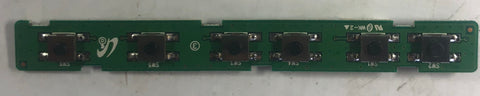 Samsung LN32A330J1D LCD TV A03466A Key Controller Board- BN41-00709A