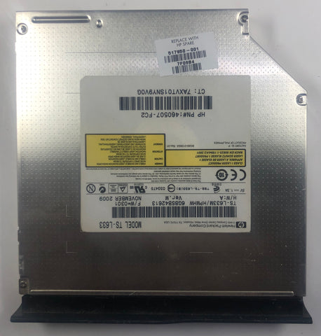 HP Pavilion G61 Laptop TS-L633 CD/DVD-RW Drive- 517850-001