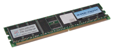 Super Talent D27RB12P 512MB DDR Server RAM Memory