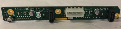 SuperMicro Server 2-Port SATA/SAS Backplane Board- BPN-SAS-2PT