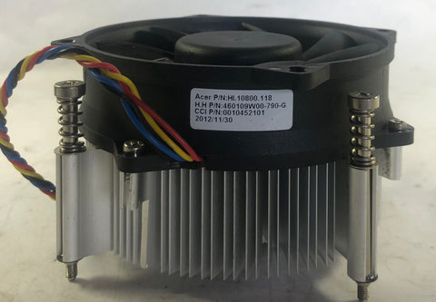 Acer Veriton M4610G Desktop Cooling Fan & Heatsink- HI.10800.118