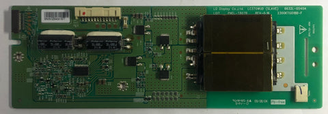 Vizio SV320XVT LCD TV PNEL-T807B Backlight Inverter Slave Board- 6632L-0540A