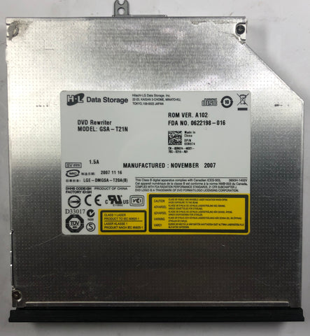 Dell Inspiron 1720 Laptop GSA-T21N DVD Rewriter- XN074