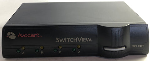 Avocent SwitchView 4-Port KVM Switch- 520-195-507