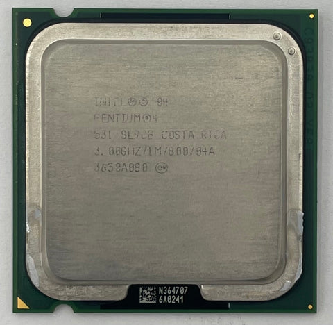 Intel Pentium 4 531 Desktop CPU Processor- SL9CB