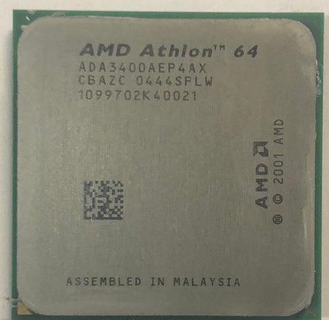 AMD Athlon 64 3400+ Desktop CPU Processor- ADA3400AEP4AX