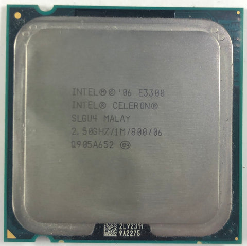Intel Celeron E3300 Desktop CPU Processor- SLGU4