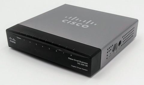Cisco SG200-08 Gigabit Ethernet Smart Switch