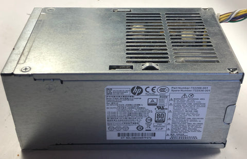HP ProDesk 400 G1 Desktop D12-240P3B 240W Power Supply- 722536-001
