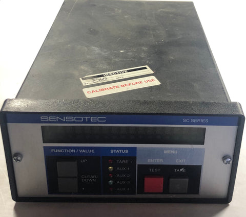 Sensotec SC100 Series Signal Conditional & Indicator- 060-6833-05