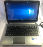 HP ProBook 430 G2 Notebook- 128GB SSD, 4GB RAM, Intel i5 CPU, Windows 10 Pro