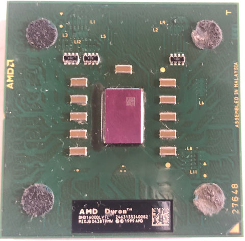 AMD Duron 1600 Desktop CPU Processor- DHD1600DLV1C