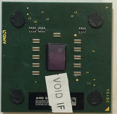 AMD Sempron 2200+ Desktop CPU Processor- SDA2200DUT3D