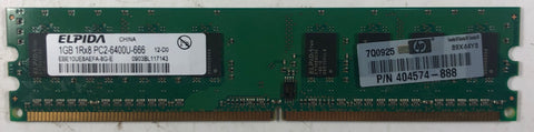 Elpida EBE10UE8AEFA-8G-E 1GB DDR2 Desktop RAM Memory