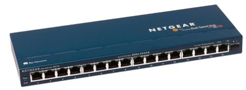 Netgear Dual Speed 16-Port Hub 10/100 Mbps-DS116