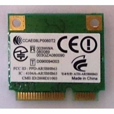 HP Pavilion MS225 All-In-One Desktop AR5BHB63 Half Mini PCIe Wireless Card- 9WEM108QCE05Q