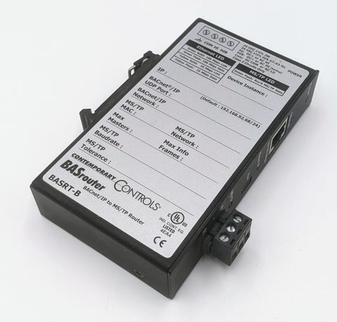 Contemporary Controls BASrouter BACnet Multi-Network Router- BASRT-B
