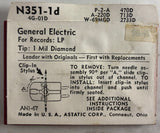 Astatic N351-1d Record Player Stylus