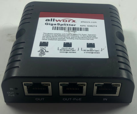 AllWork GigaSplitter 938274 Power Over Ethernet