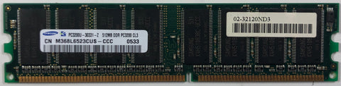 Samsung M368L6523CUS-CCC 512MB DDR Desktop RAM Memory