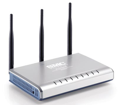 SMC EZ Connect N Draft 11n Wireless Access Point / Ethernet Client- SMCWEB-N
