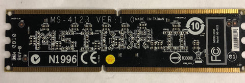 Micro-Star MS-4123 DDR2/DDR3 Switch Card RAM Module
