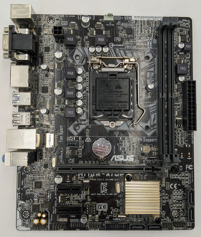 Asus H110M-A/DP Desktop micro-ATX Motherboard