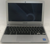 Samsung ChromeBook XE303C12 Laptop- AS IS- Tested working with Damaged Front Bezel