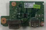 Toshiba Satellite L745 Laptop DA0TE5IB6A0 USB/ VGA Port Board- 3NTE5CB0100