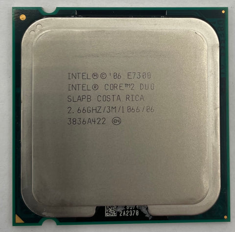 Intel Core 2 Duo E7300 Desktop CPU Processor- SLAPB