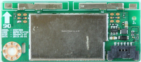 Samsung UN55JU6400 4K LED TV WIDT30Q Wifi Board- BN59-01174A