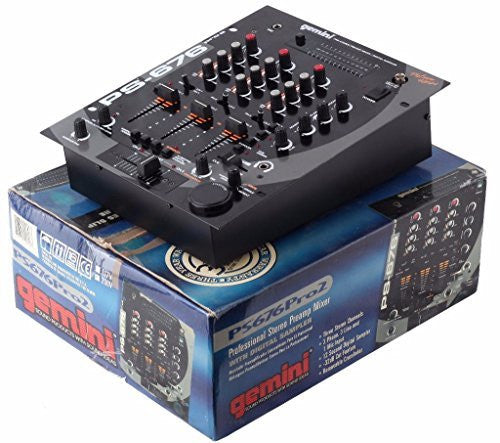 Gemini Professional Stereo Preamp Mixer- PS676Pro2 – Buffalo