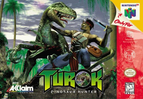 Nintendo 64- Turok: Dinosaur Hunter