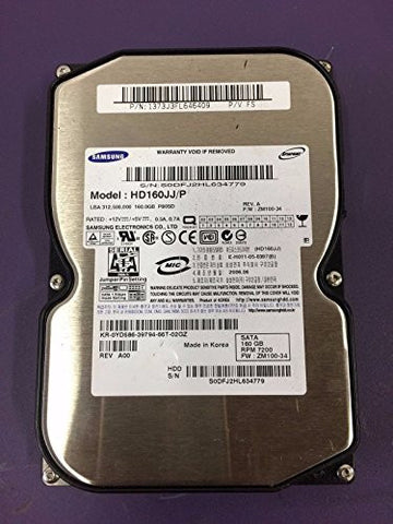 SAMSUNG HD160JJ/P 160GB SATA 3.5'' 7200RPM HARD DRIVE