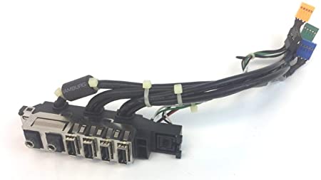 HP Elite 6000 Desktop Front I/O Panel & Cables- 510974-001