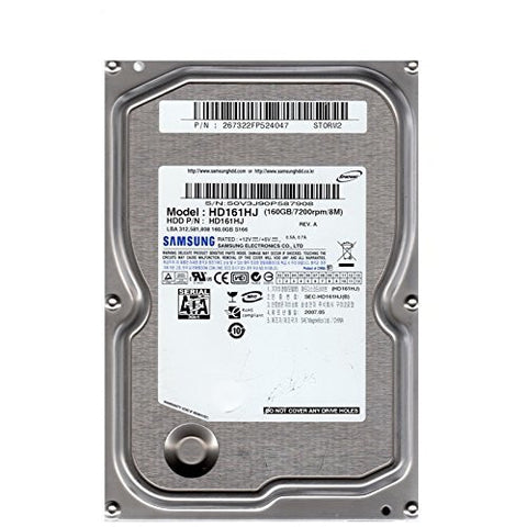Samsung 160GB 7200RPM 3.5" SATA Hard Drive HDD- HD161HJ