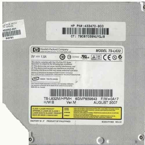 HP DVD-RW TS-L632M/HPMH