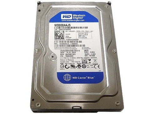 Western Digital 80 GB 3.5-Inch, 8 MB Cache, 7200 RPM SATA II OEM Hard Drive WD800AAJS