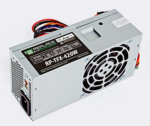 Replace Power 420W Desktop Power Supply- RP-TFX-420W
