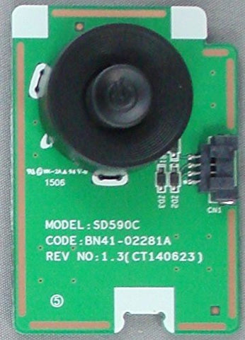 Samsung LS27E510C Curved LED Monitor Control Button Board- BN41-02281A