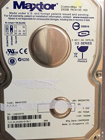 Maxtor DiamondMax 10 250 GB PATA133 IDE HDD jabsjyts