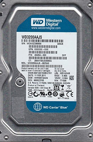 Western Digital 320GB WD3200AAJS-60Z0A0  7200RPM