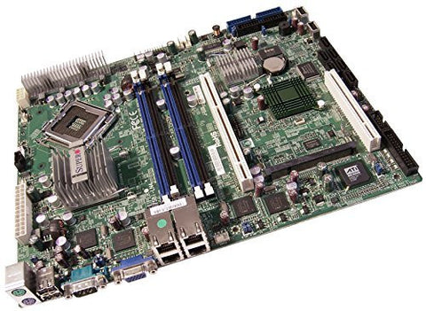 Supermicro X7sbi Ln4 O Lga775 Intel 3200 Fsb 1333 Ddr2 800 Sata V&4gbe Atx Server Motherboard