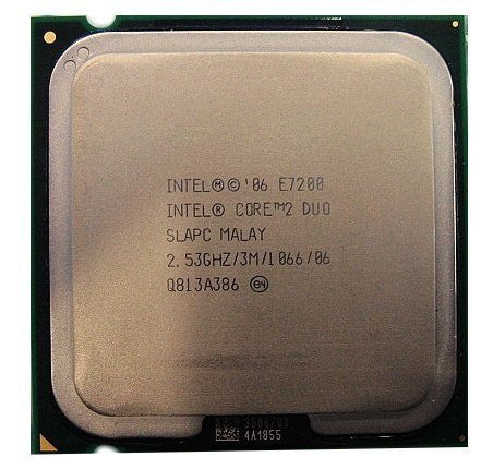 Intel Core 2 Duo E7200 2.53GHz 3MB CPU Processor LGA775 SLAPC SLAVN SLB9W
