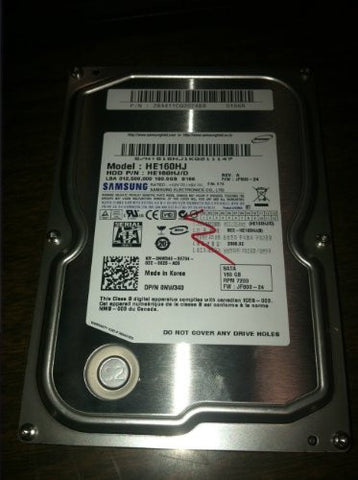 DELL NW340 SAMSUNG HE160HJ/D 160GB SATA II HARD DRIVE