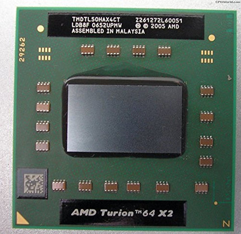 AMD Turion 64 X2 Dual-Core TL-50 1.6GHz Processor- TMDTL50HAX4CT