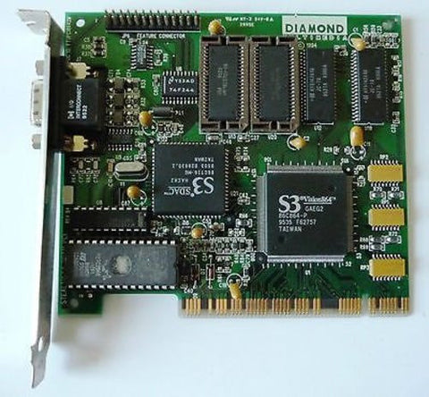 Diamond Multimedia Stealth 64DRAM PCI Video Card- FTUPCI8642M