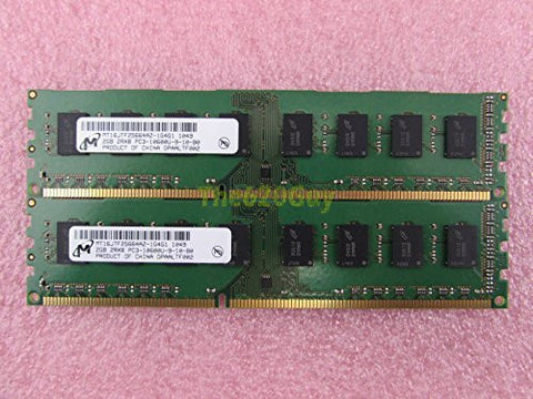 Micron MT16JTF25664AZ-1G4G1 4GB 2 x 2GB PC3-10600U DDR3 1333 Desktop Memory Kit