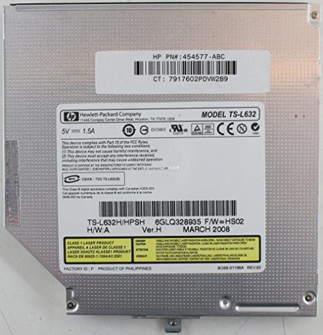 HP Presario C700 TS-L632H/HPSH CD/DVD-RW Drive- 454577-ABC