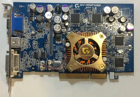 Gigabyte Radeon 9600 Pro 128MB AGP Graphics Card- GV-R96P128D